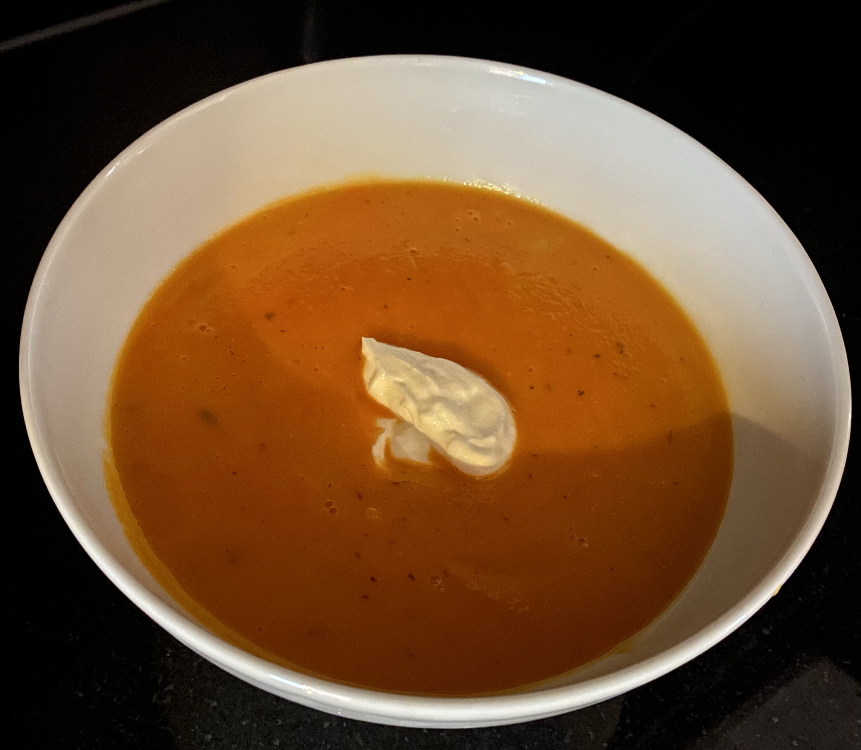 Roasted Red Pepper and Squash Soup